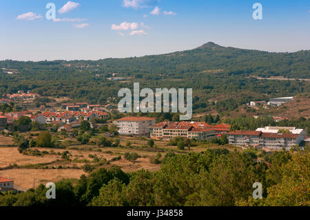 Surrounding landscape, Allariz, Orense province, Region of Galicia, Spain, Europe Stock Photo