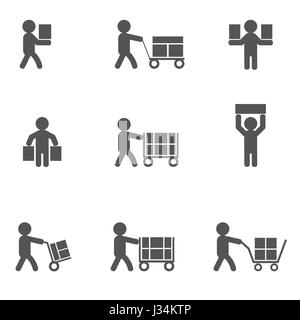 loader man vector Stock Vector Image & Art - Alamy