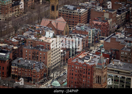 Newbury Street Boston  Massachusetts, United States, USA, Stock Photo