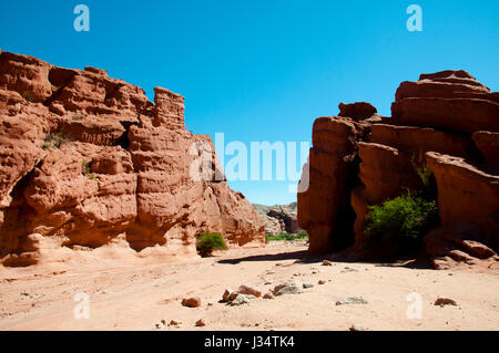 'Quebrada de las Conchas' Rock Formations - Salta - Argentina Stock Photo