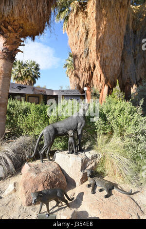 PALM SPRINGS, CA - MARCH 24, 2017: The Living Desert Zoo and Gardens. Established in 1970 as a zoo and botanic garden dedicated to the deserts of the  Stock Photo