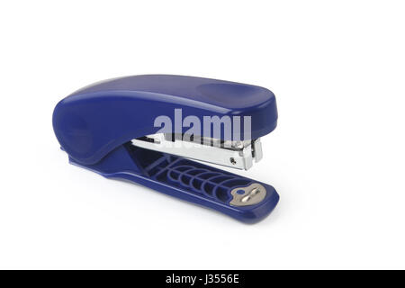 A stapler isolated on a plain background Stock Photo