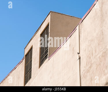 Building facade at Paramount Studios back lot Stock Photo