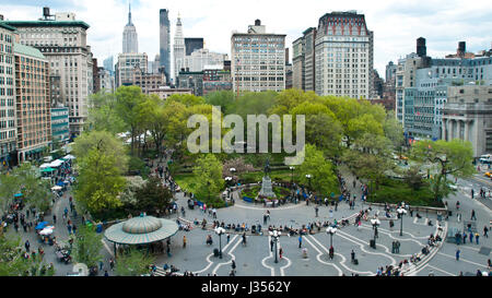 Union Square, New York City, New York USA Stock Photo