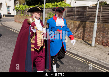 This event was originally part of the Blandford Forum Georgian Fayre for many years but is now held every two years here in Wimborne Minster.  The com Stock Photo