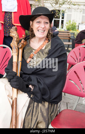 This event was originally part of the Blandford Forum Georgian Fayre for many years but is now held every two years here in Wimborne Minster.  The com Stock Photo