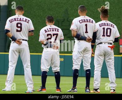 Marwin Gonzalez and Jose Altuve teamed up to give this young