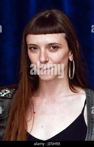 Rome, Italy. 02nd May, 2017. Photocall of movie 'Sun, Heart, Love' in the picture the actress Eva Grieco Photo Credit: Fabio Mazzarella/Sintesi/Alamy Live News Stock Photo