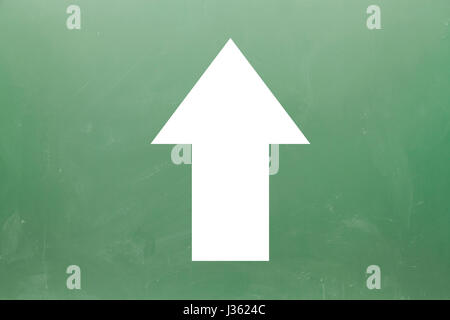 Arrow straight Stock Photo