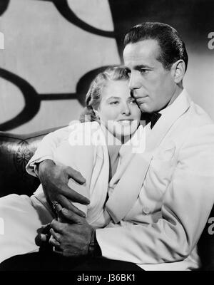 Casablanca   Year : 1942 USA  Humphrey Bogart, Ingrid Bergman   Director: Michael Curtiz.  It is forbidden to reproduce the photograph out of context of the promotion of the film. It must be credited to the Film Company and/or the photographer assigned by or authorized by/allowed on the set by the Film Company. Restricted to Editorial Use. Photo12 does not grant publicity rights of the persons represented. Stock Photo