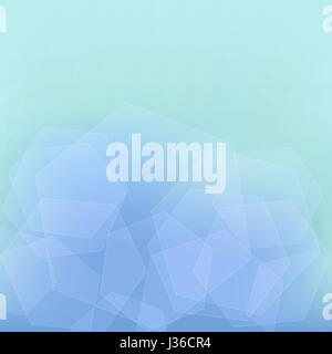 Transparent hexagons Stock Vector