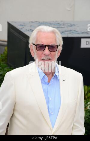 Donald Sutherland, member of the jury  Photocall  69th Cannes Film Festival  May 11, 2016 Stock Photo