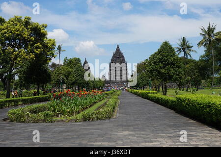 Prambanan Temple Central Java Indonesia 9th Century Hindu temple Stock Photo