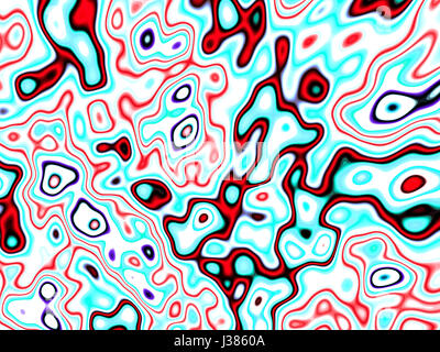 Gnarled background - abstract digitally generated image Stock Photo