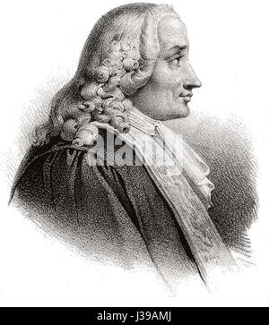 Chretien Guillaume de Lamoignon de Malesherbes Stock Photo