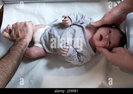 BABY CONSULTATION Stock Photo