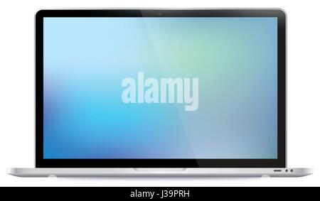 Laptop Vector Illustration Stock Vector