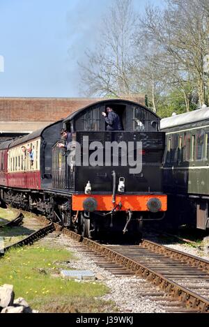 British Steam Locomotive 5619 0-6-2T Stock Photo - Alamy