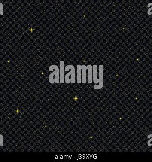 Golden stars background Stock Vector