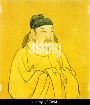 Emperor Wu of Chen Stock Photo