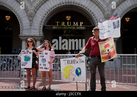 2017 People's Climate March - Washington, DC USA Stock Photo