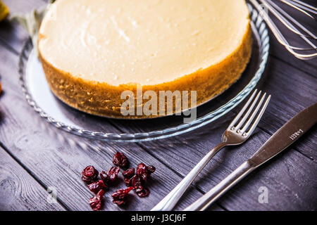 Cake on dark background, . Food and drink Stock Photo