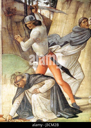 Domenico Ghirlandaio   Martyrdom of St Peter Martyr WGA Stock Photo