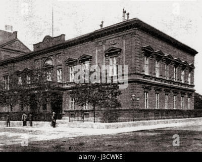 Embassy of Russia in Vienna at end of 19th century Stock Photo