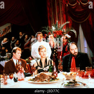 The Cook the Thief His Wife and Her Lover  Year : 1989 UK / France Director: Peter Greenaway Alan Howard , Helen Mirren , Michael Gambon, Richard Bohringer Stock Photo