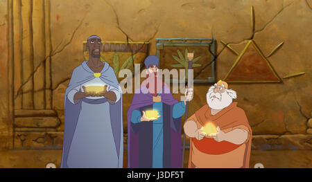 Los Reyes magos  The 3 Wise Men  Year: 2003 France / Spain Director: Antonio Navarro Animation Stock Photo