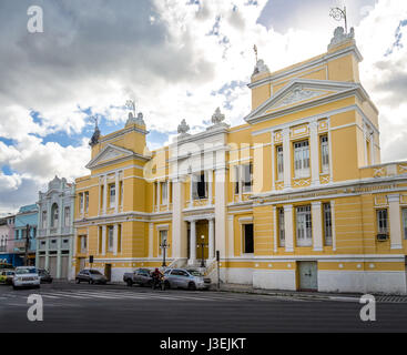 Associacao Comercial (Trade Association) building at historic center - Joao Pessoa, Paraiba, Brazil Stock Photo