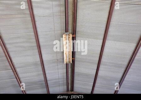 Lamp on Roof. Stock Photo