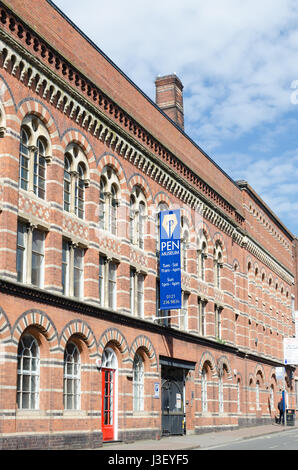 The Pen Museum, a Victorian pen factory in Birmingham's Jewellery Quarter Stock Photo