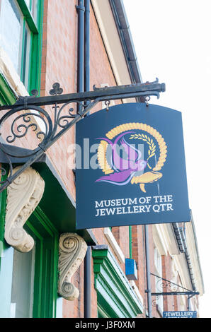 Museum of The Jewellery Quarter in Vyse Street, Hockley, Birmingham Stock Photo