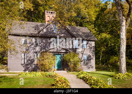'Orchard House' - writer Louisa May Alcott's home, Concord, Massachusetts, USA Stock Photo