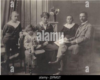 Family of Joseph Glatter Stock Photo