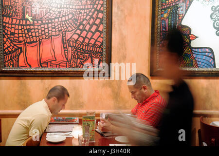 Miami Florida,Dolphin Mall,Mojito,restaurant restaurants food dining eating out cafe cafes bistro,bar bars lounge pub,pub,Cuban Cuisine,food,dining,ar Stock Photo