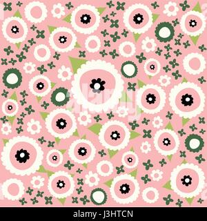 Seamless floral pattern Stock Vector