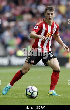 DONALD LOVE SUNDERLAND FC SUNDERLAND FC STADIUM OF LIGHT SUNDERLAND ENGLAND 21 August 2016 Stock Photo