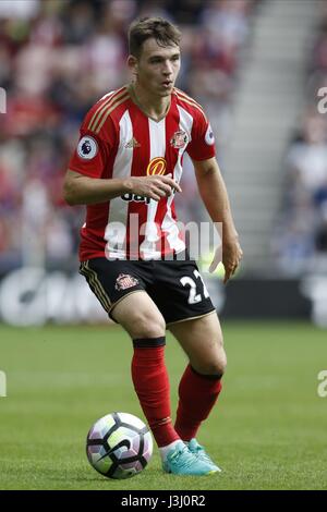 DONALD LOVE SUNDERLAND FC SUNDERLAND FC STADIUM OF LIGHT SUNDERLAND ENGLAND 21 August 2016 Stock Photo