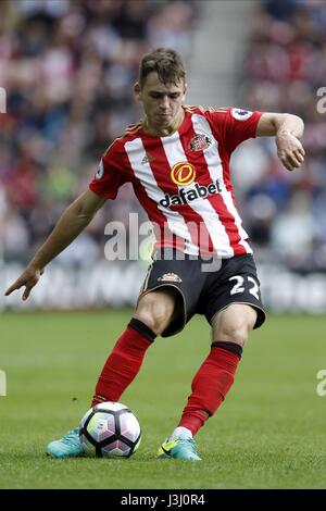 DONALD LOVE SUNDERLAND FC SUNDERLAND FC STADIUM OF LIGHT SUNDERLAND ENGLAND 21 August 2016 Stock Photo