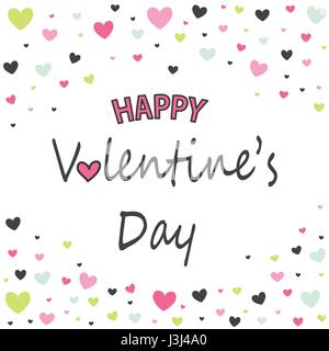 Valentines day card Stock Vector