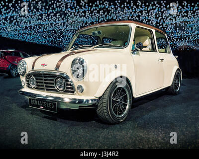 David Brown Automotive Mini Remastered at London Motorshow 2017 Stock Photo