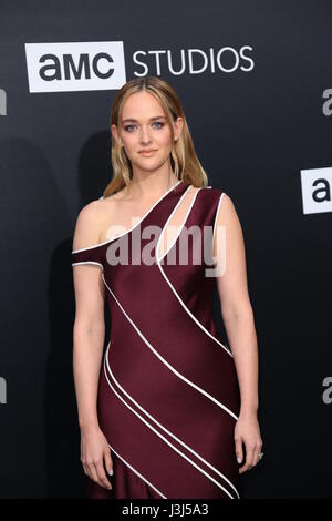 Jess Weixler attending the premiere of AMC's 'The Son' at ArcLight