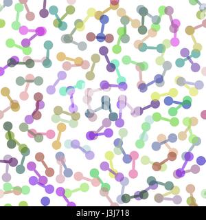 Colorful Dumbells Seamless Background Stock Vector