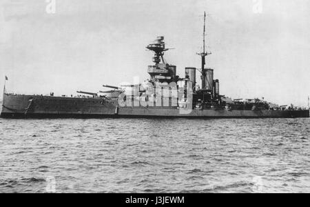 HMS Tiger (1913) Stock Photo