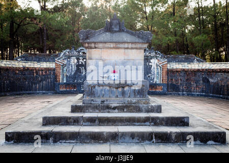 Tu Duc Tomb Pagoda, queen's tomb, Vietnam Stock Photo