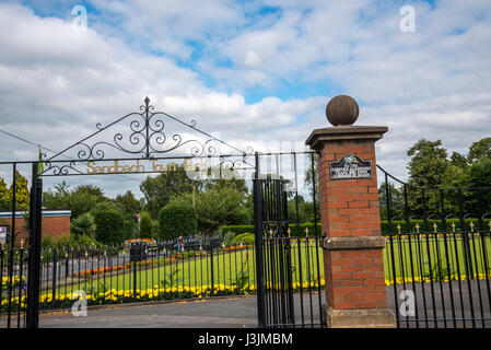 the Picturesque Town of Sandbach in South Cheshire England Stock Photo