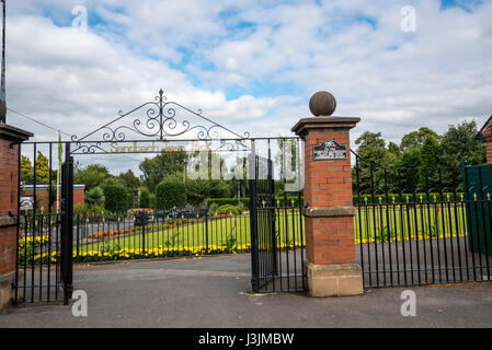 the Picturesque Town of Sandbach in South Cheshire England Stock Photo