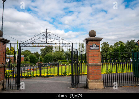 the Picturesque Town of Sandbach in South Cheshire England Stock Photo